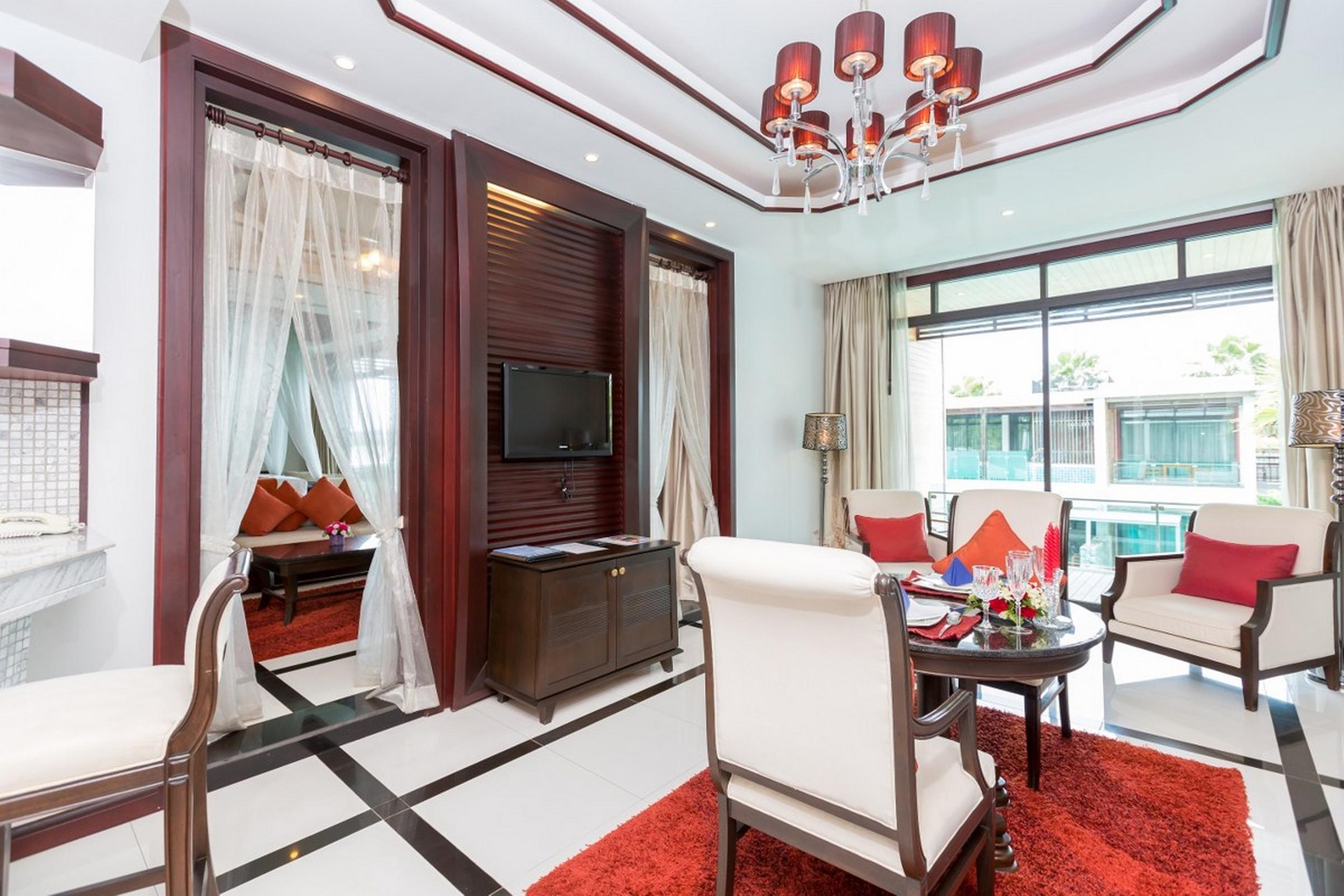 Wyndham Sea Pearl Resort, Phuket Patong Εξωτερικό φωτογραφία A living room at the hotel